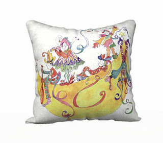 The Sillybillies on the Moon Pillow Cover