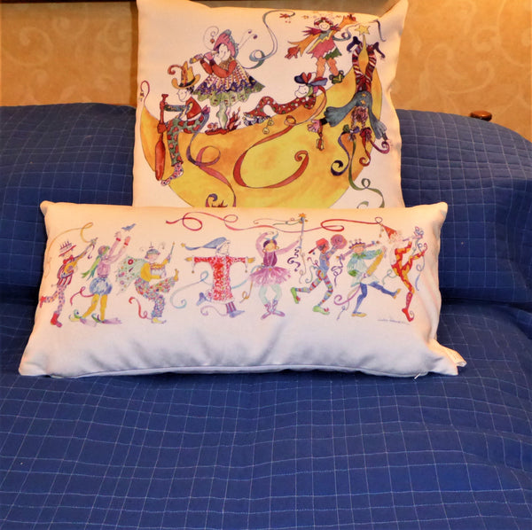 The Sillybillies on the Moon Pillow Cover